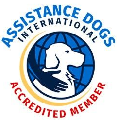 A logo for assistance dogs international.